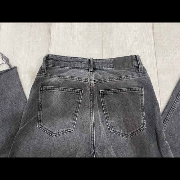 WOMENS GRAY DENIM ZARA JEANS SIZE 00 in EUC - Picture 8 of 9